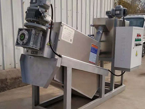 移動疊螺式污泥脫水機